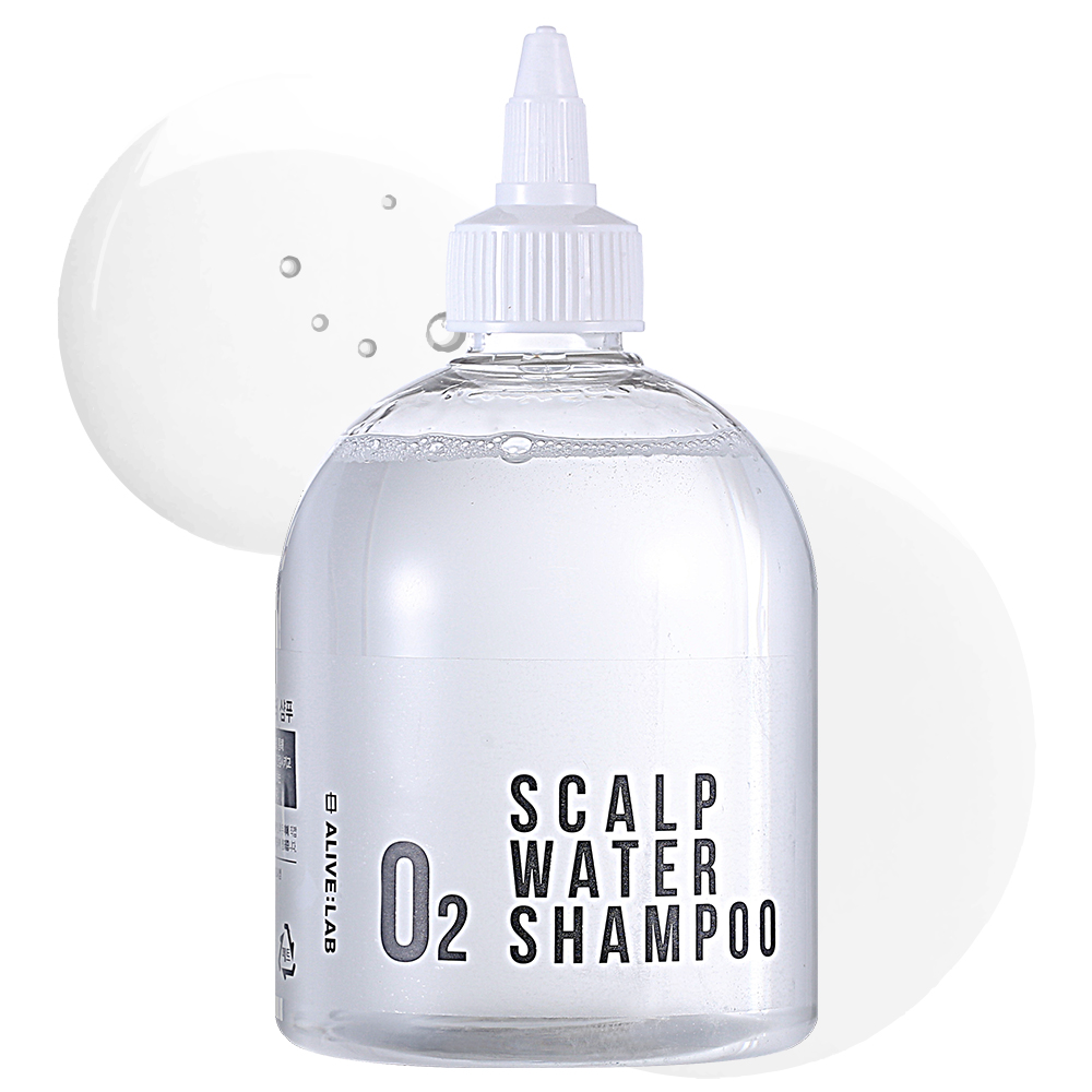 얼라이브랩 오투 스칼프 워터 샴푸 민감한 두피용 샴푸 350ml - 실리콘 프리 - 상세 이미지 2