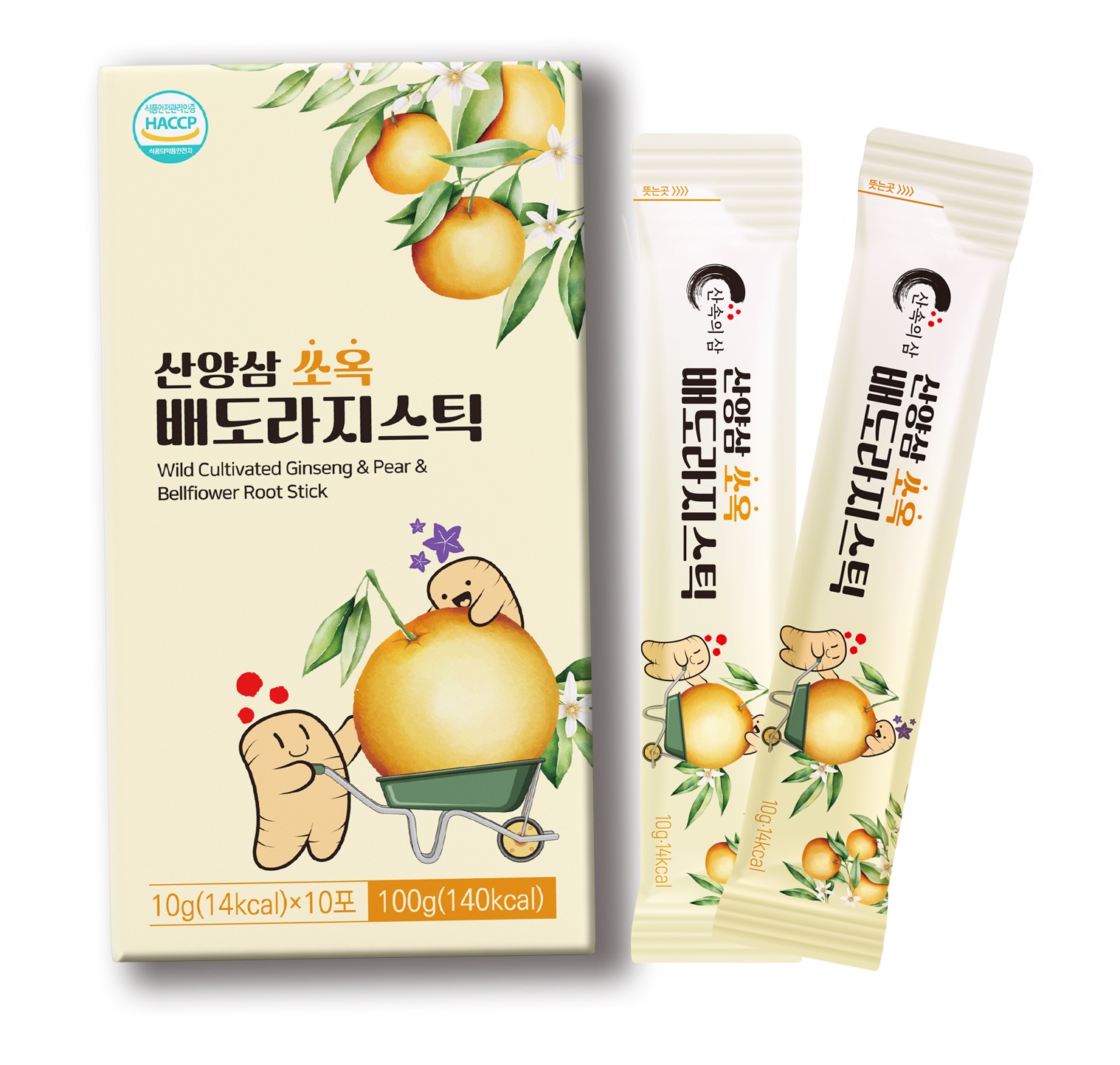 산양삼 쏘옥 배도라지 스틱 10g X 30포 - 상세 이미지 3
