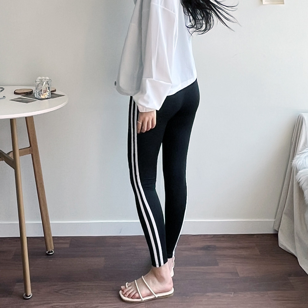 [M-2XL] 하이웨스트 커버업 투라인 빅사이즈 워터레깅스(black)/비치레깅스/비치웨어/수영복레깅스/빅사이즈워터레깅스/래쉬가드레깅스/빅사이즈래쉬가드/하이웨스트레깅스 상세 이미지 15