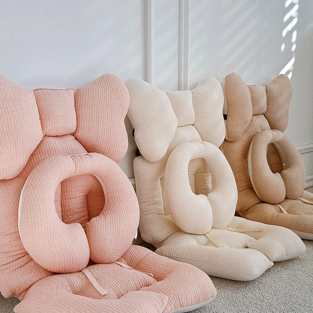 마롤로뜨 카시트 목베개 라떼시리즈 유모차 아기 목쿠션 신생아 유아