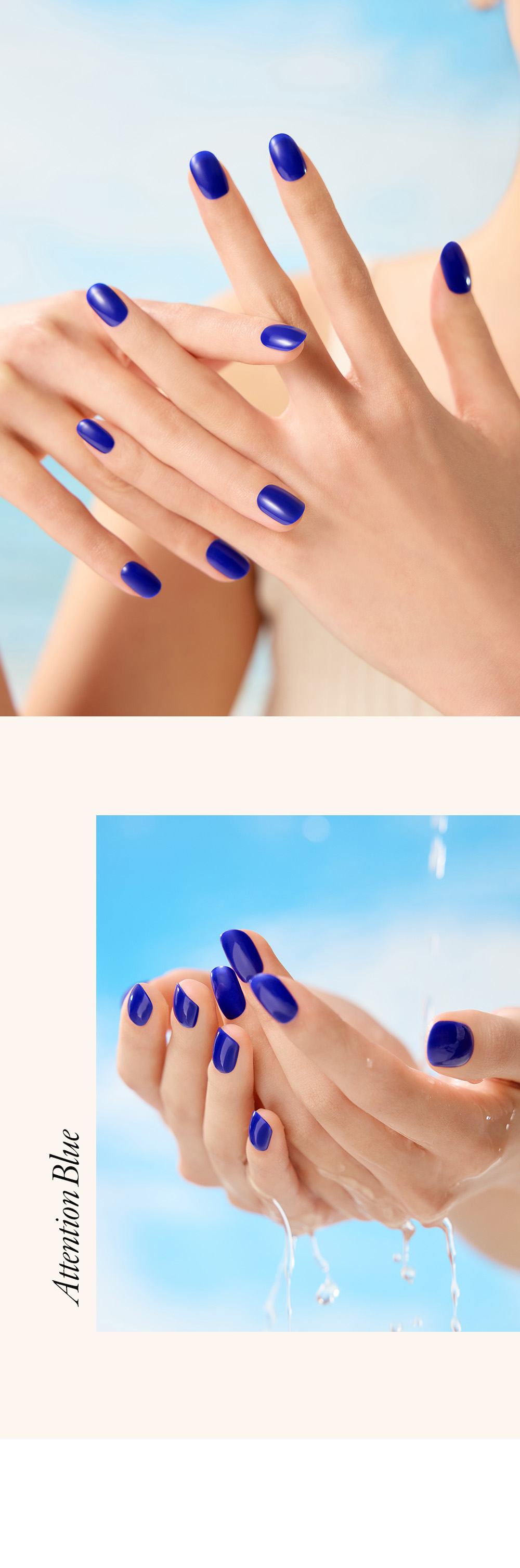 Dashing Diva Glaze Attention Blue High-Gloss Presentation