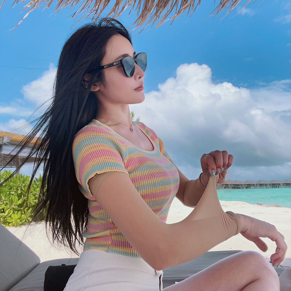 골프 쿨토시 자외선차단 손등 팔토시 여름 등산 자전거 운전 스킨 시즌2 양손등커버형