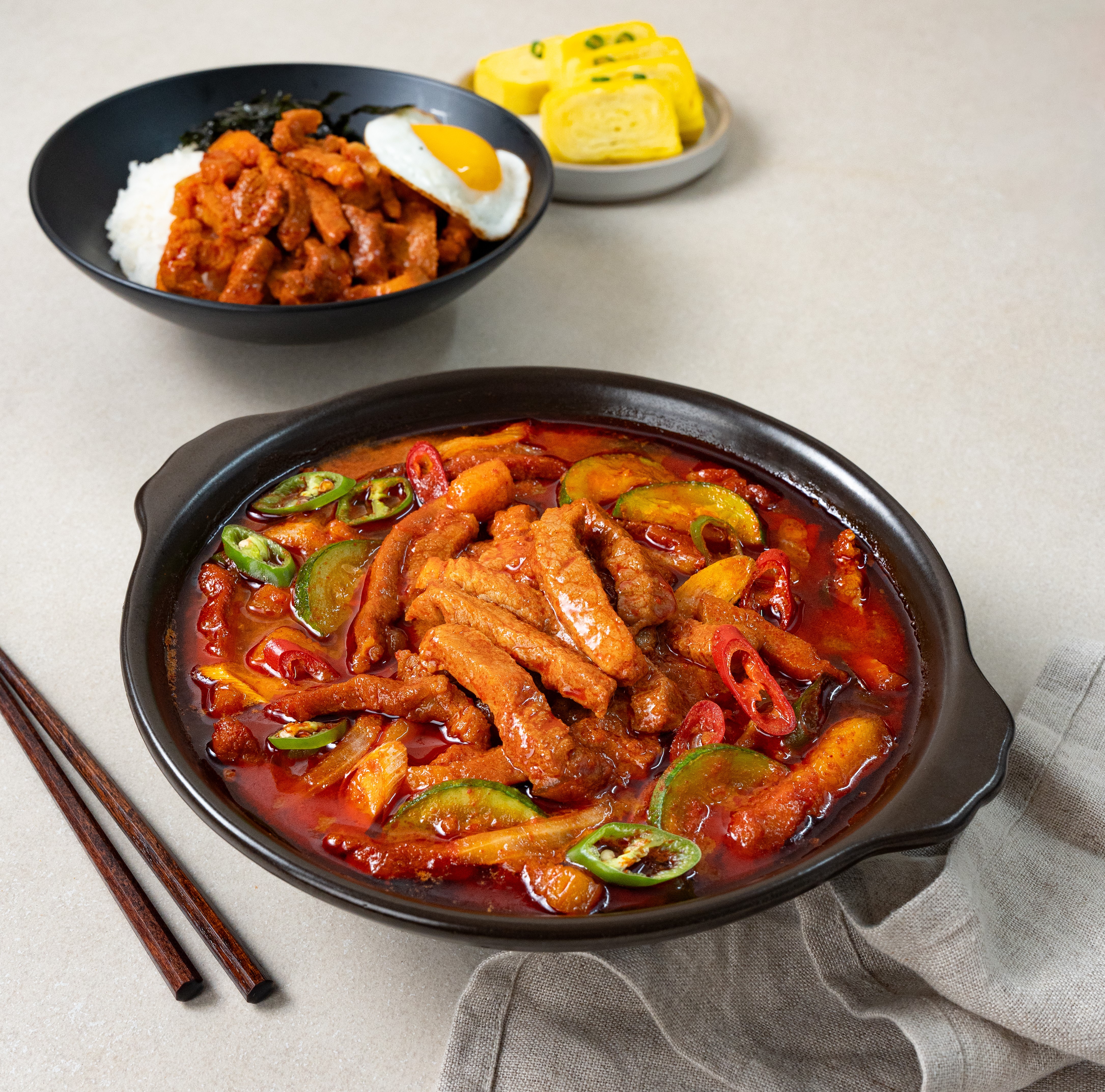 짜글이 캠핑 밀키트 찌개 제주산 돼지 - 상세 이미지 4