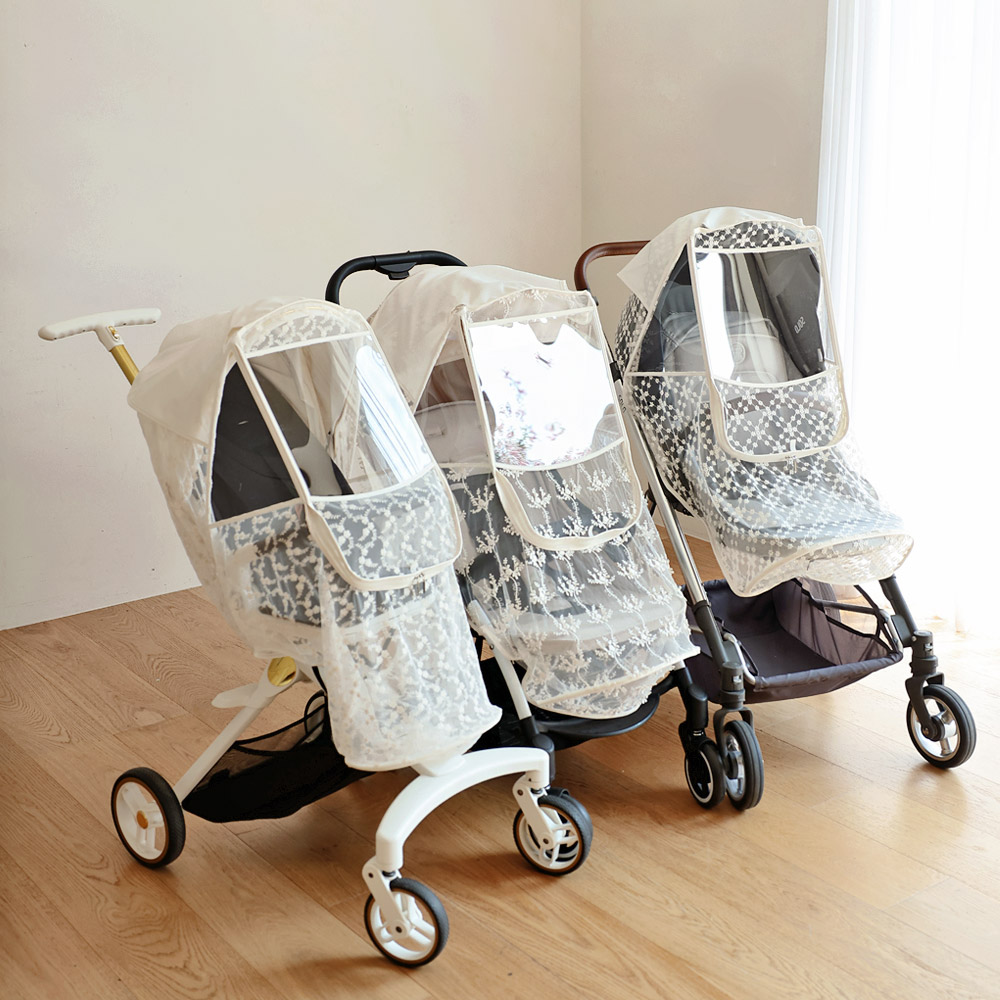 [원가이하]마롤로뜨 유모차 모기장 커버 방충망 방풍 여름 덮개 가리개 방충커버