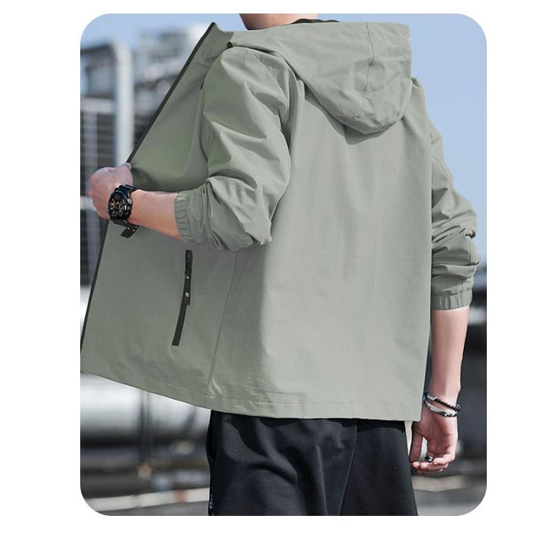 남성 가을 점퍼 바람막이 여름용 잠바 남성 트레이닝 점퍼 이미지 4