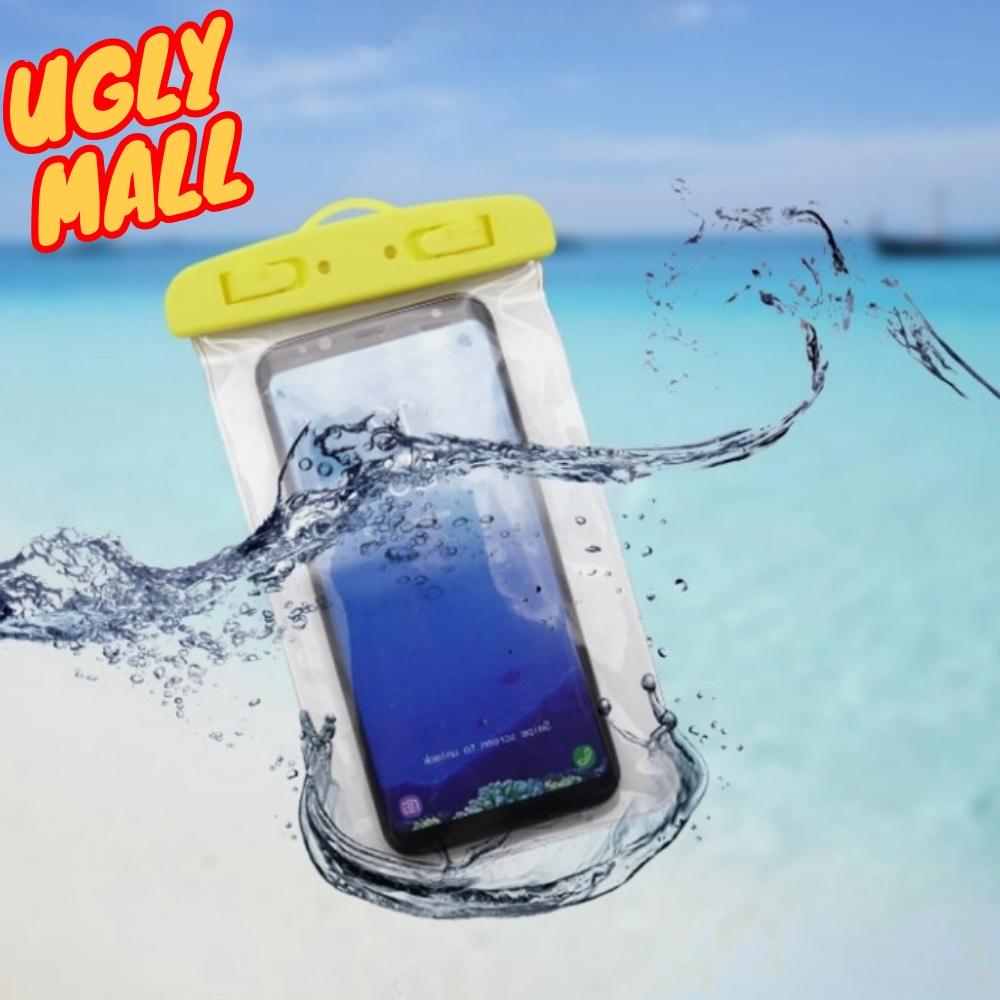 휴대폰방수비닐 수영장핸드폰방수패드 여행용방수팩 - 상품 이미지