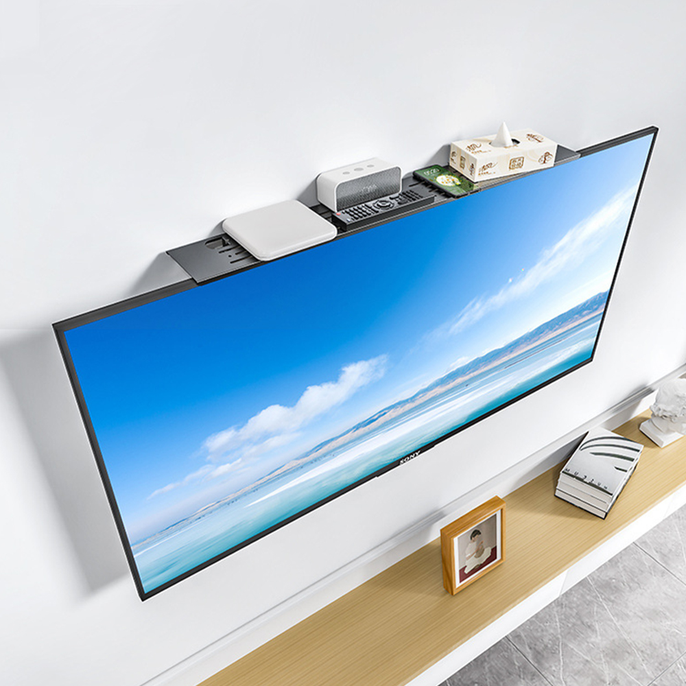 셋탑박스 사운드바 공유기 거치대 정리함 tv선정리