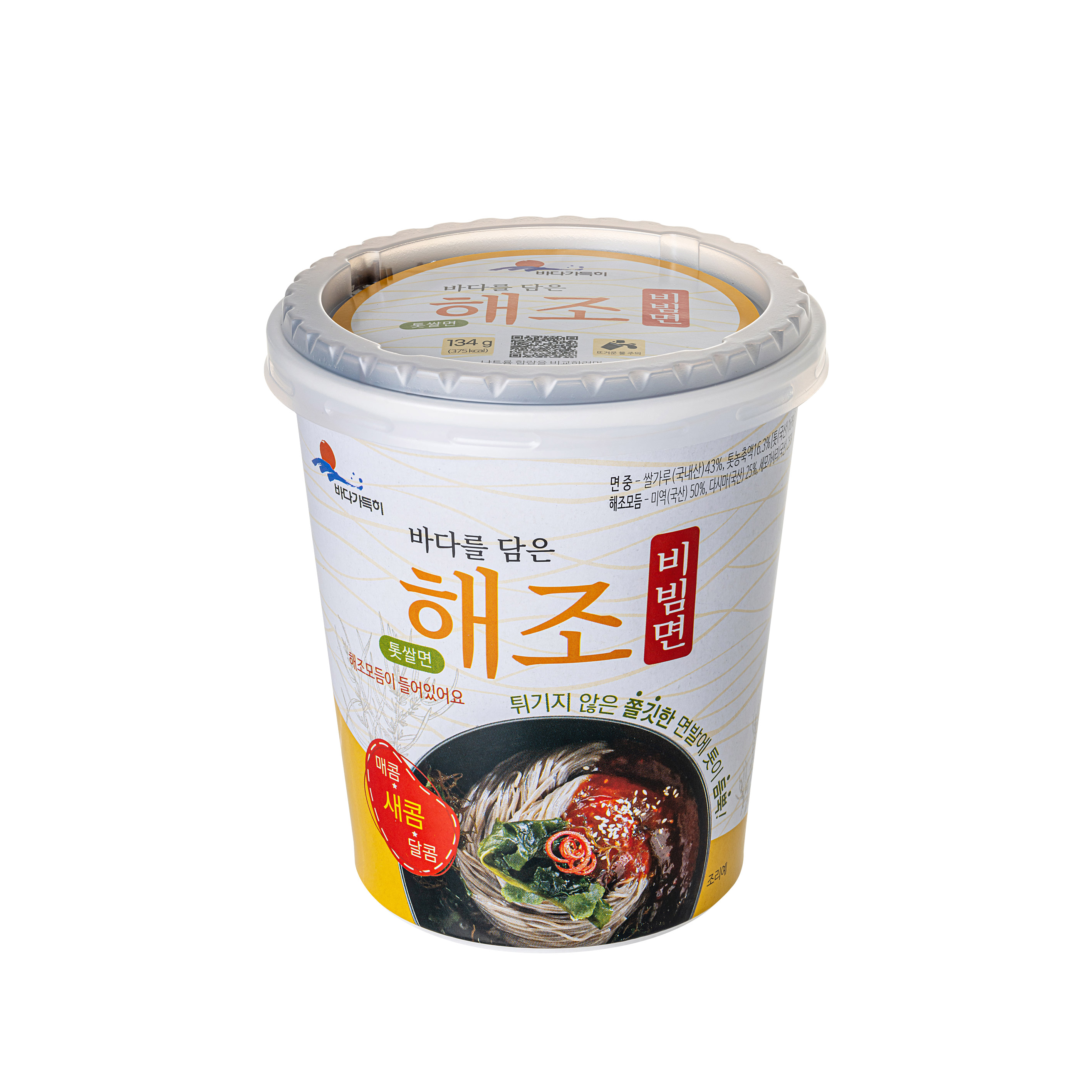바다를 담은 해조 비빔면 12개입 - 상세 이미지 2