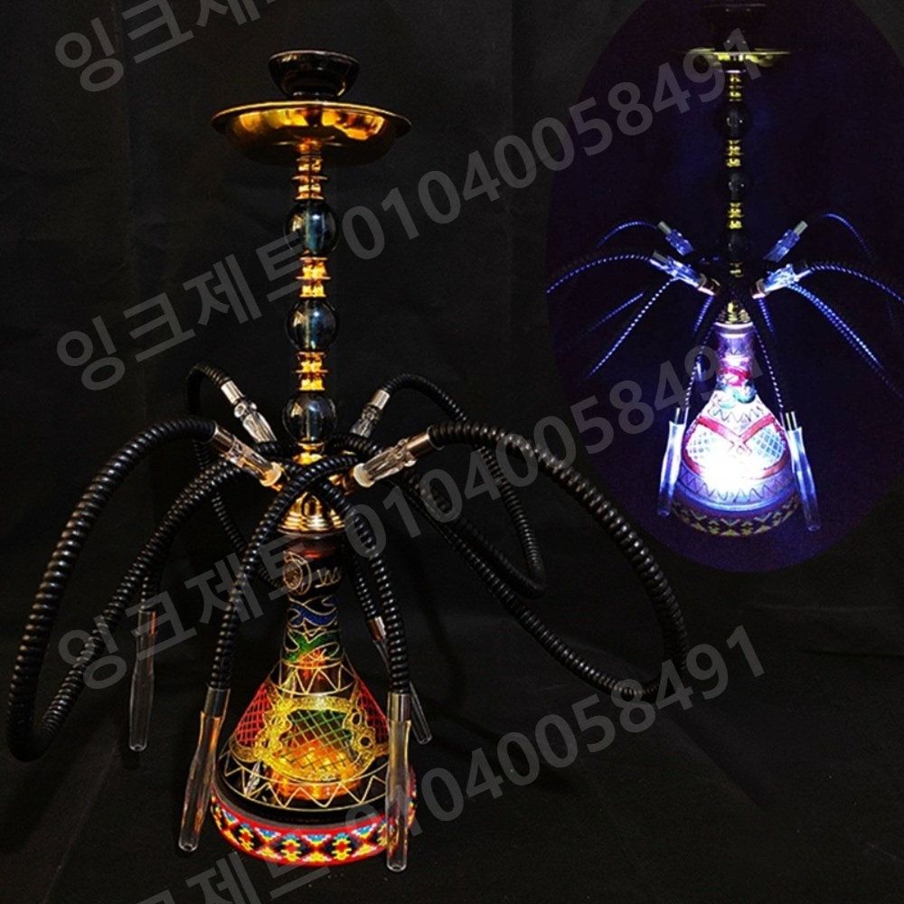 후카 물담배 칵테일바 LED 조명 액세서리 홀더 집게 - 상세 이미지 5