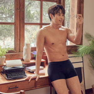 남자 팬티 드로즈 모달 / 사각 부드러운 면 실크 스판 속옷 언더웨어 세... 착용 후기 | 사이즈/핏 총정리 - 상품 이미지 3