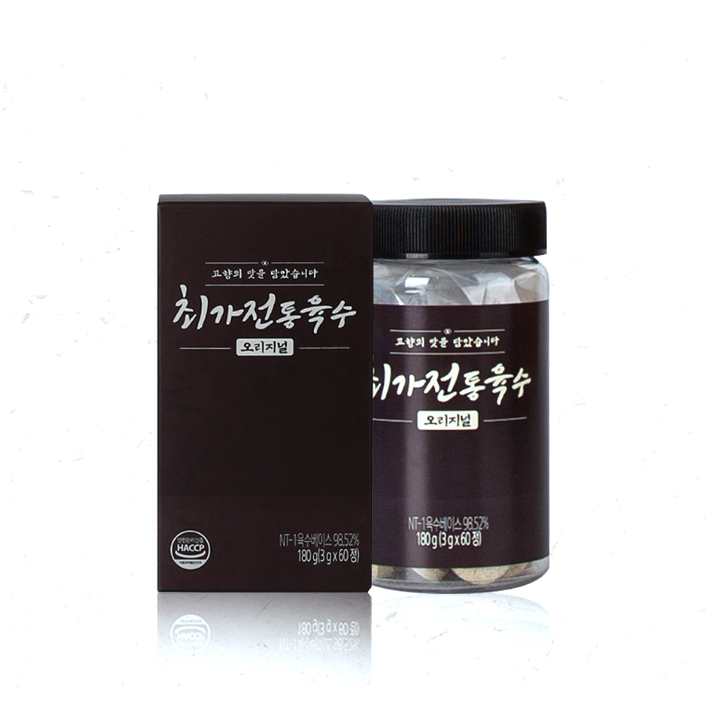 최가전통육수 고체 코인 한알 육수 멸치 오리지널 180g (3gx60정) - 상세 이미지 2