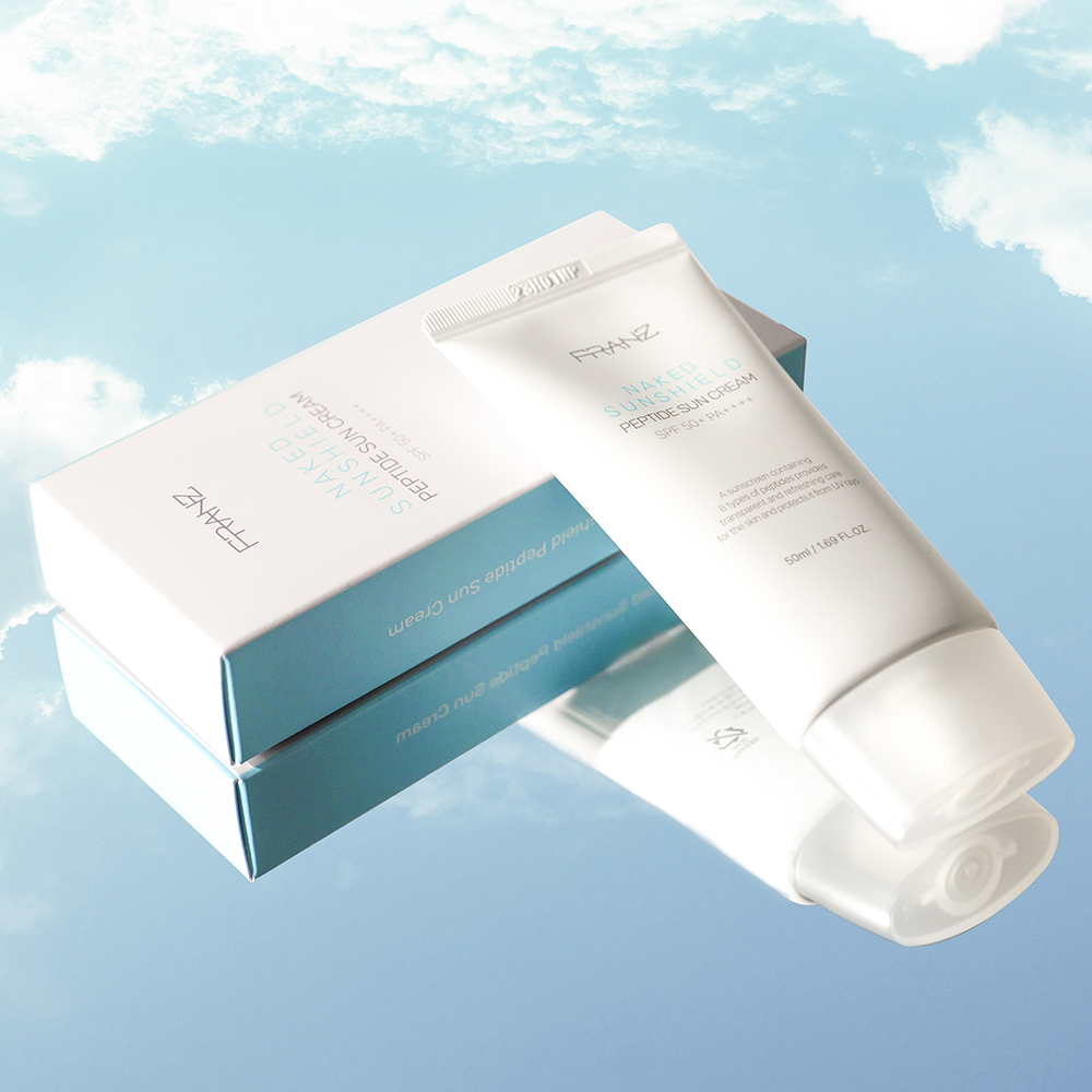 프란츠 네이키드 선쉴드 펩타이드 선크림 50ml (SPF50+ PA++++) 이미지 2
