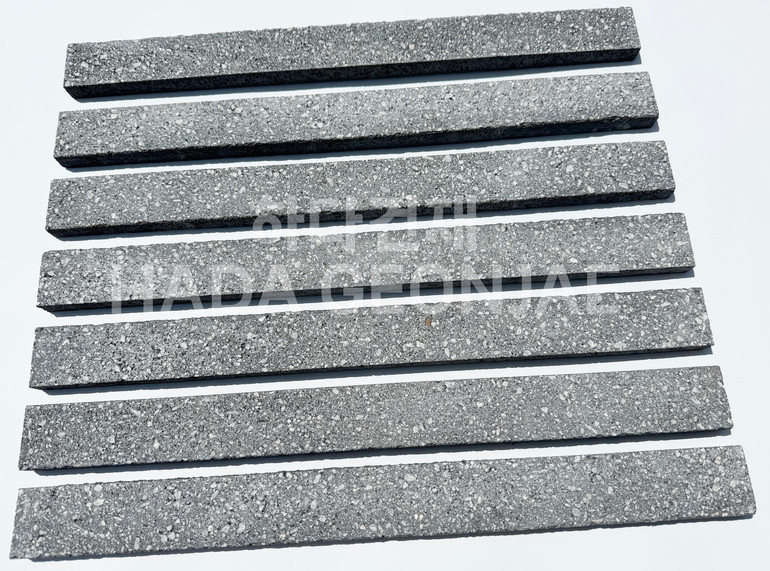 모노타일 500x45x17T 블랙 / 하다건재 와이드벽돌타일