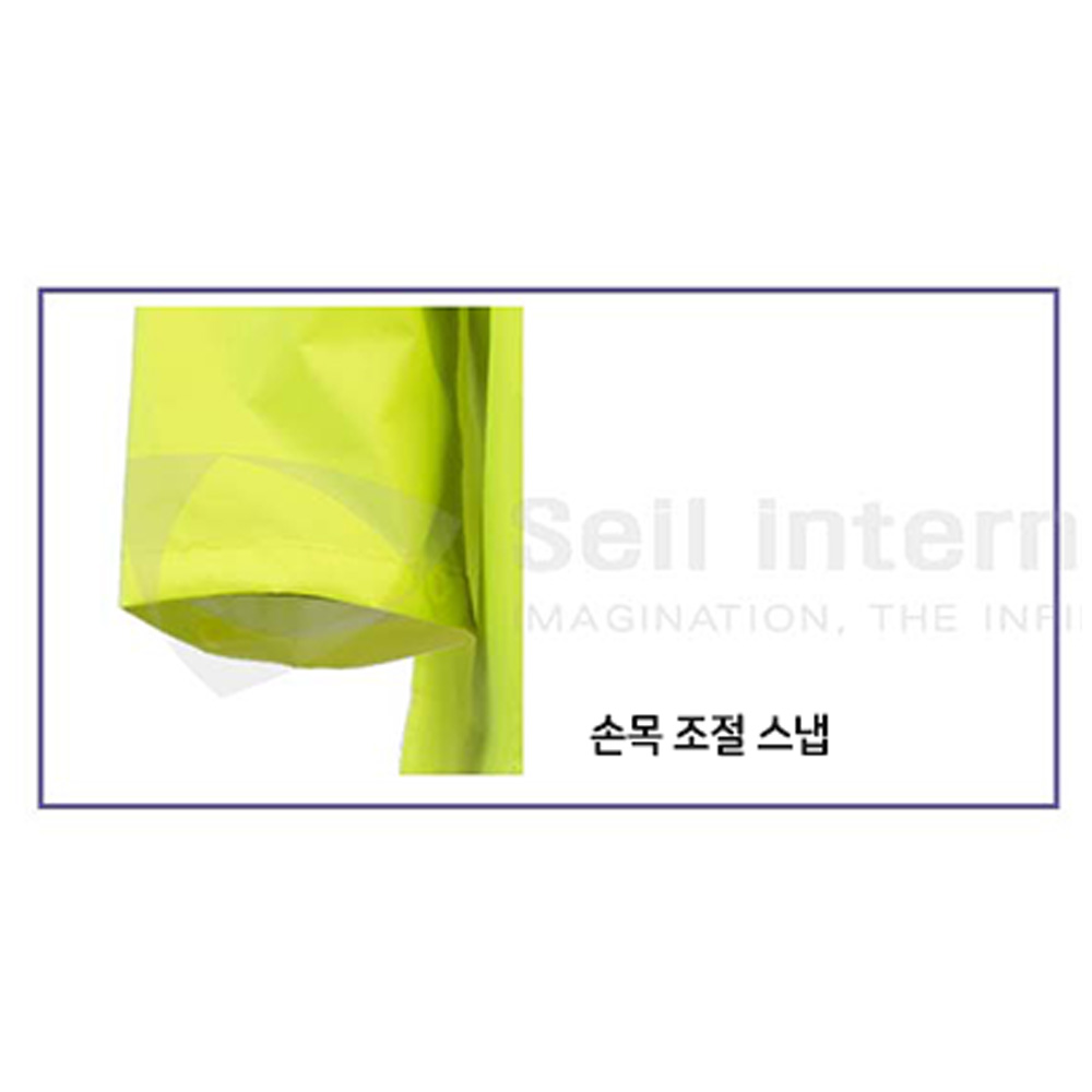 제비표우의 코트형 녹색어머니 우비 SI-503 레저 안전 경량소재 패션우비 si503 - 상세 이미지 4