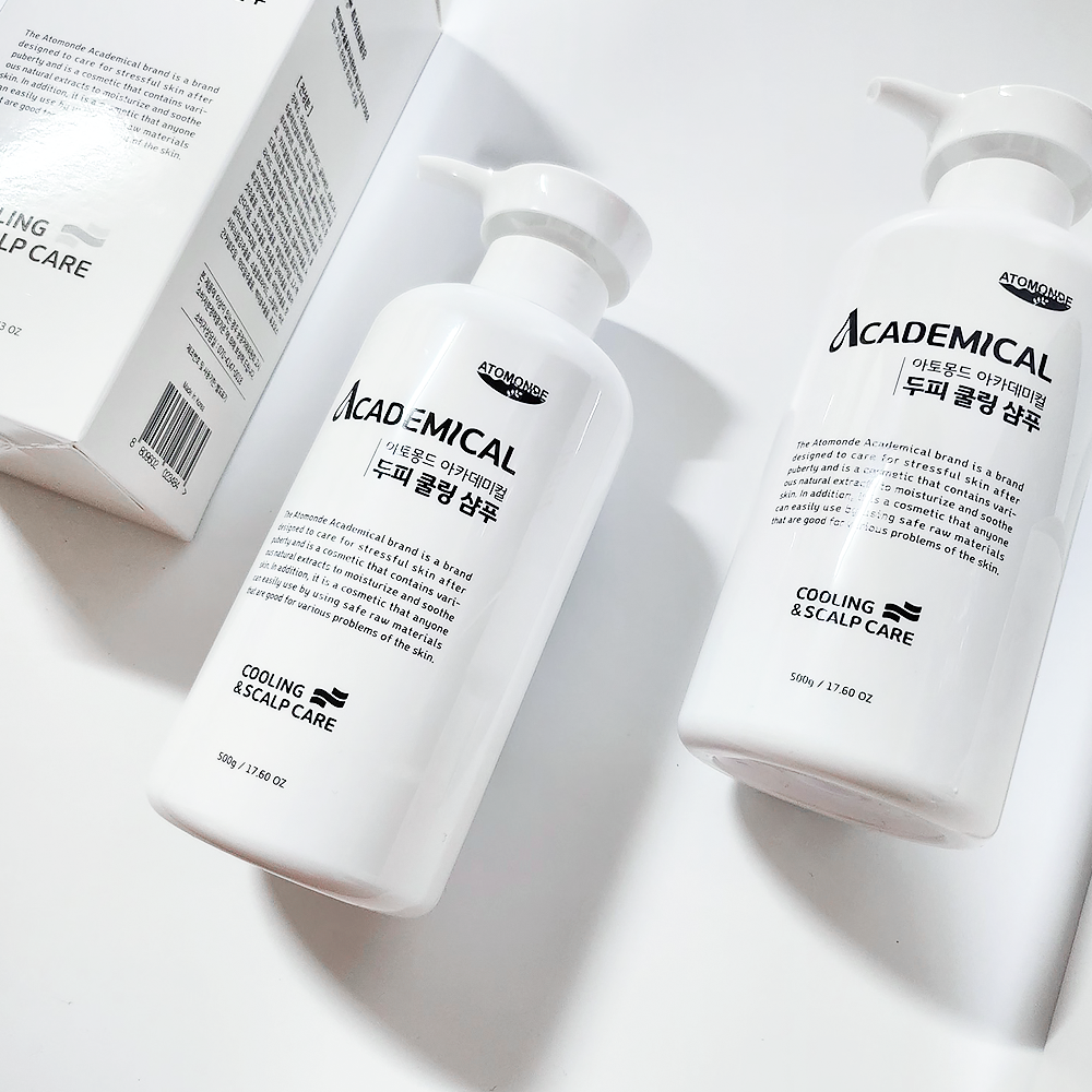 아카데미컬 스칼프 쿨링 샴푸 청소년 약산성 박하 두피샴푸 500g 1개 - 상세 이미지 3