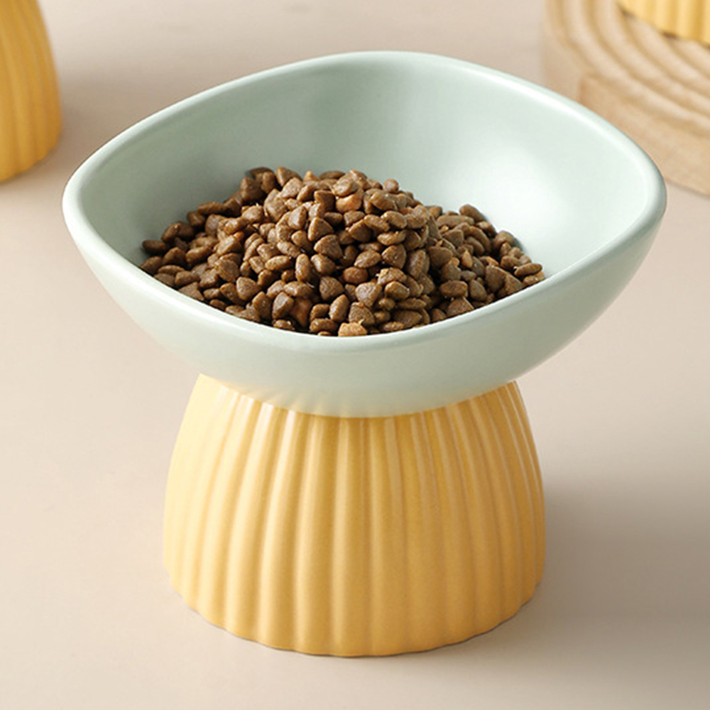 세라믹 강아지밥그릇 고양이 물그릇 고양이수반 슬로우 개밥그릇 애견 펫