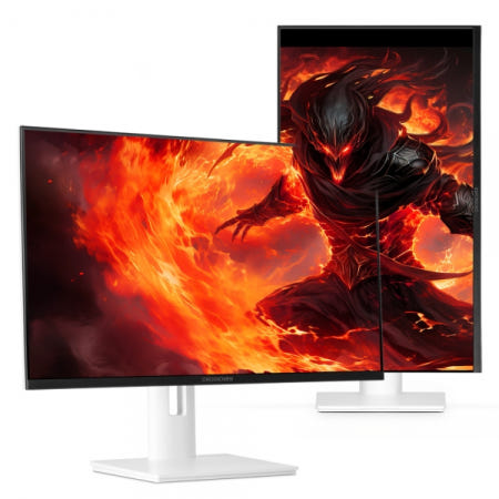 크로스오버존 크로스오버 27QA950 IPS WQHD 화이트 게이밍 멀티스탠드 무결점 모니터