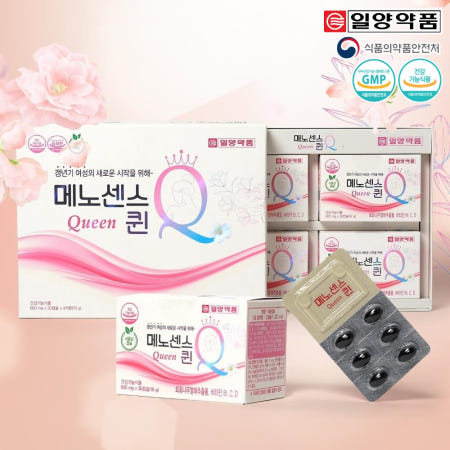 [일양약품] 메노센스퀸 600mg x 120캡슐/선물박스 2개월분 (복수구매)