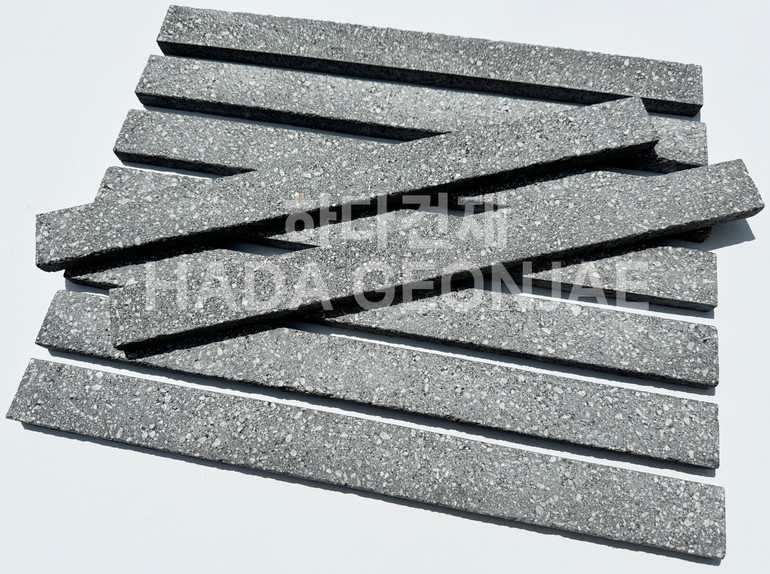 모노타일 500x45x17T 블랙 / 하다건재 와이드벽돌타일