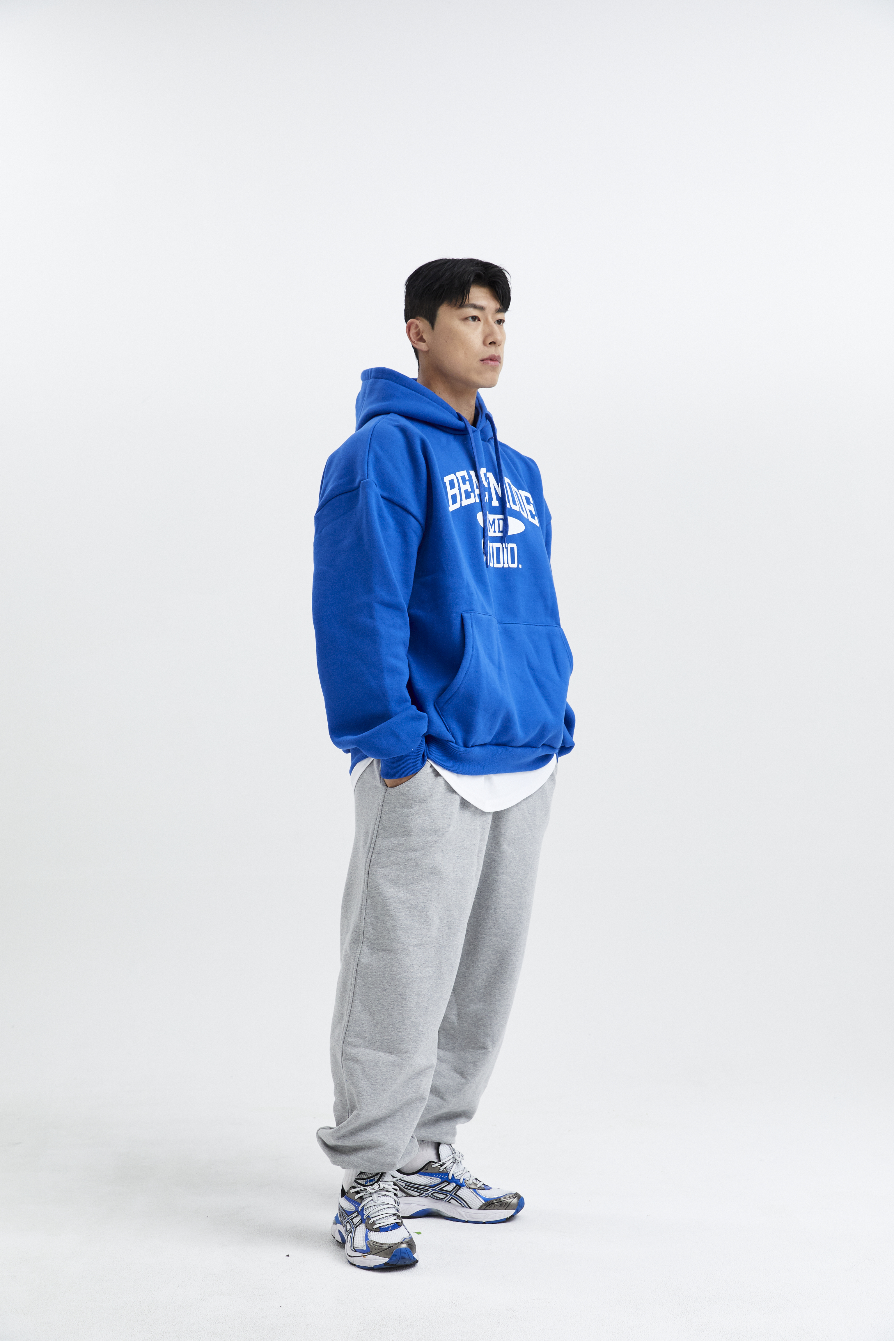 비스트모드 세미벌룬 트레이닝 조거팬츠 헬스 긴바지 남자 오버핏 짐웨어 BSMD