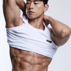 비스트모드 메쉬 쿨링 남자 헬스나시 짐웨어 034 BSMD 착용 후기 | 사이즈/핏 총정리 - 상품 이미지 4