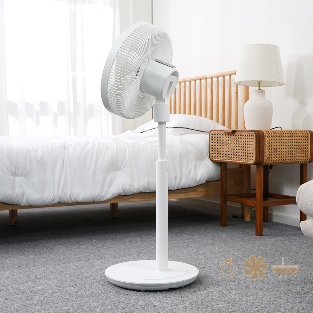 저소음 무드등 리모컨 스마트 무선선풍기 360도 회전 BLDC - 상세 이미지 3