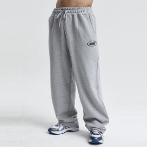 비스트모드 세미와이드팬츠 트레이닝 헬스 오버핏 긴바지 짐웨어 BSMD 착용 후기 | 사이즈/핏 총정리 - 상품 이미지 1