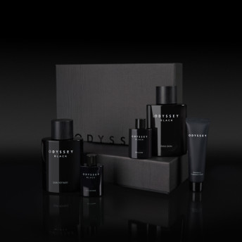 오딧세이 블랙 스페셜 2종 안티에이징 스킨로션 세트 (스킨 130ml+에멀젼 130ml) + 선물용 쇼핑백 + 블랙 2종 키트 - 상세 이미지 2