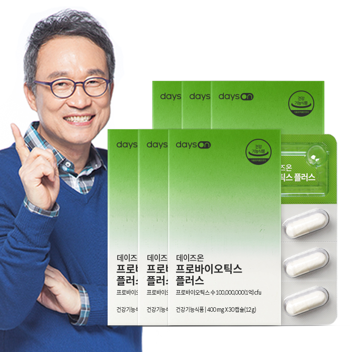 데이즈온 오한진 프로바이오틱스 플러스 유산균 6개월 - 메인 이미지
