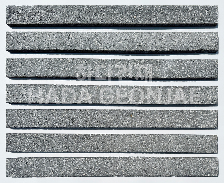 모노타일 500x45x17T 블랙 / 하다건재 와이드벽돌타일