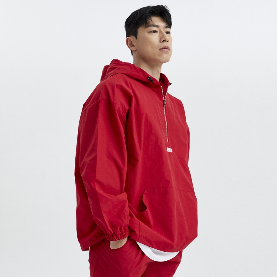 비스트모드 아노락 후드티 경량 바람막이 헬스 오버핏 짐웨어 BSMD 제품 이미지