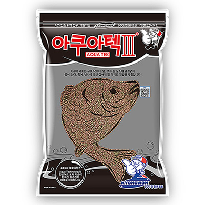경원 떡밥 아쿠아텍 3 붕어 잉어 향어 민물 낚시 집어제 미끼 어분 떡밥 - 메인 이미지