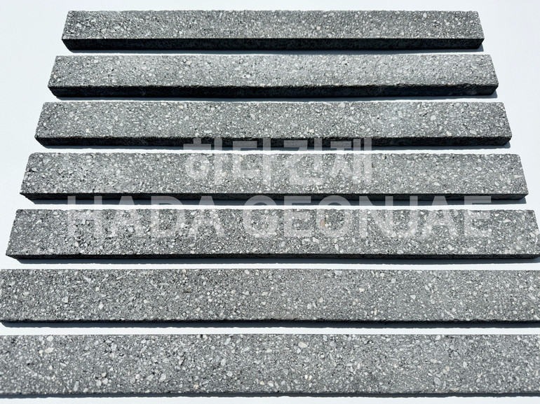 모노타일 500x45x17T 블랙 / 하다건재 와이드벽돌타일