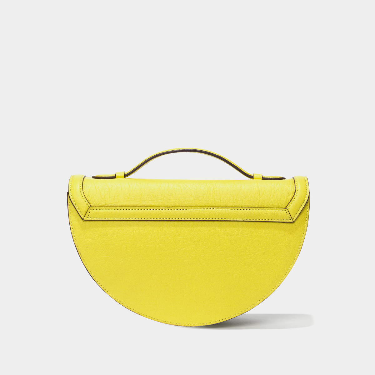 반달 숄더백/Bandal Shoulder Bag [Lemon Yellow] - 상세 이미지 2