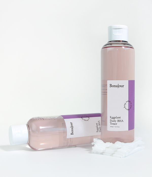 보나쥬르 가지 데일리 BHA 토너 / 비건인증 바하 약산성 각질토너 205ml - 상세 이미지 3