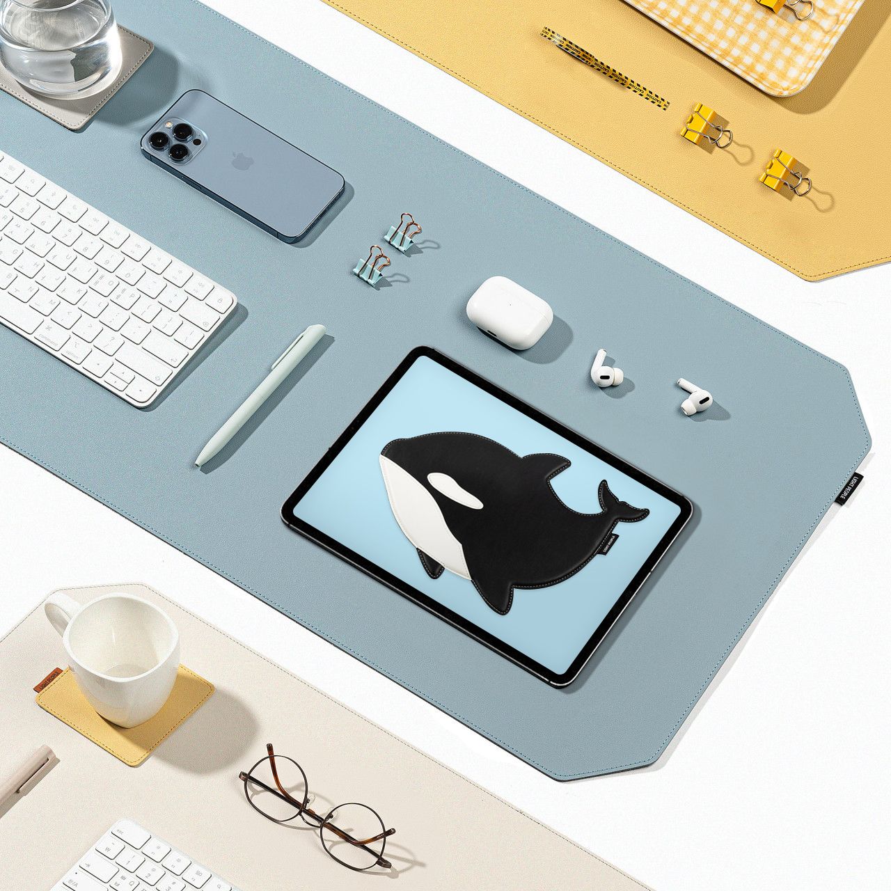 라이트피플 장패드 마우스패드 키보드패드