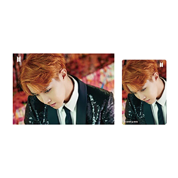 BTS レンチキュラー 3D ポストカードフォトカードセット Ver3 (翼) J