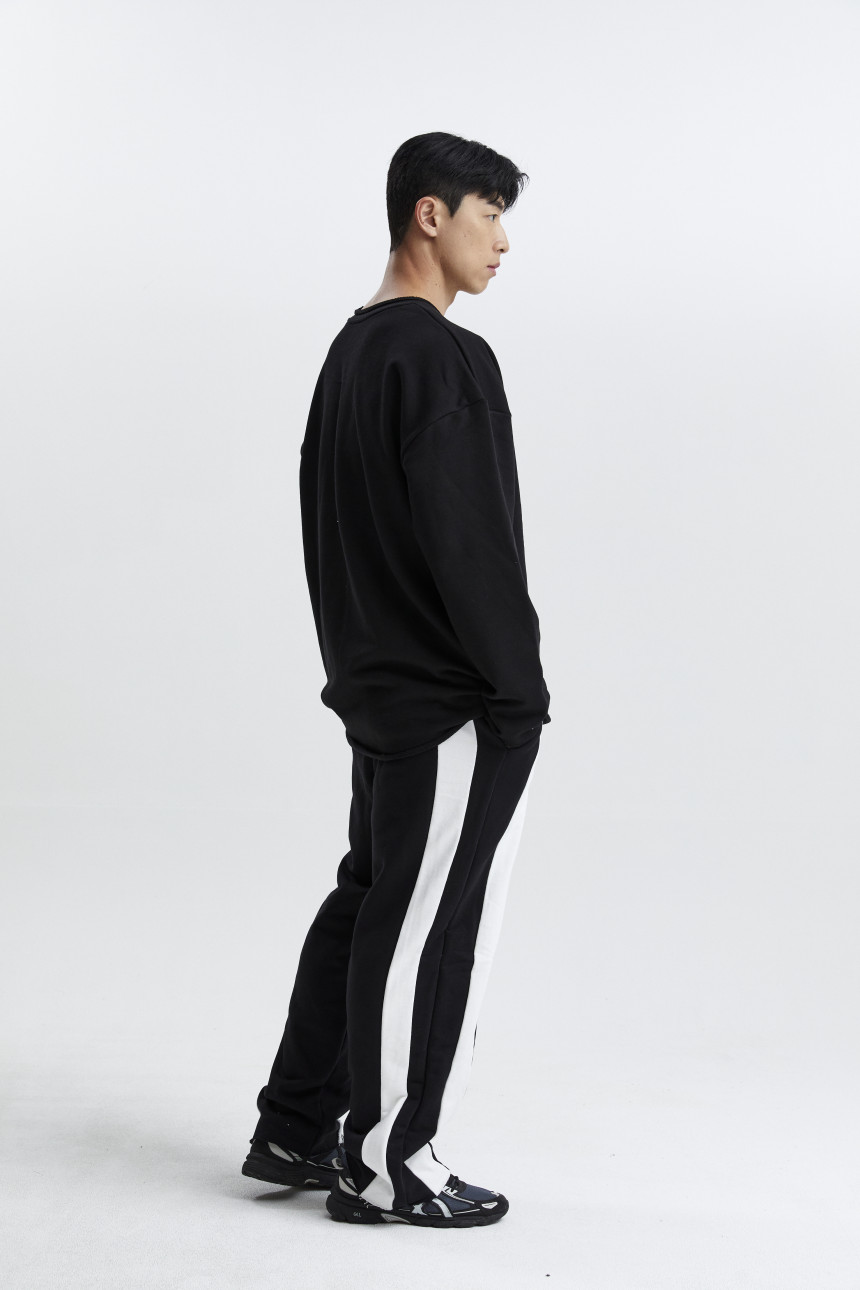 비스트모드 루즈핏 데끼 롱슬리브 오버핏 긴팔 맨투맨 짐웨어 BSMD