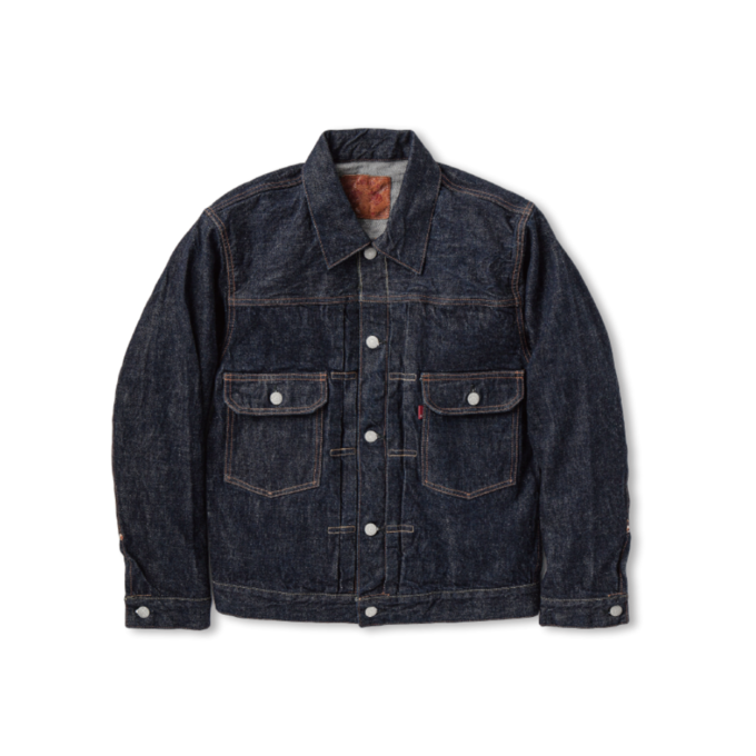 풀카운트 청자켓 Type 2 Denim Jacket Heavy Oz Non Wash 2102XX-20 - 상품 이미지
