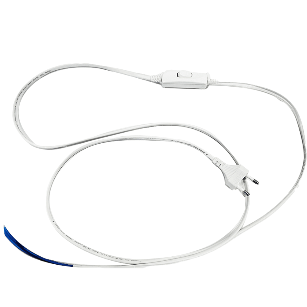 스위치 파워코드 케이블 2M 백색
