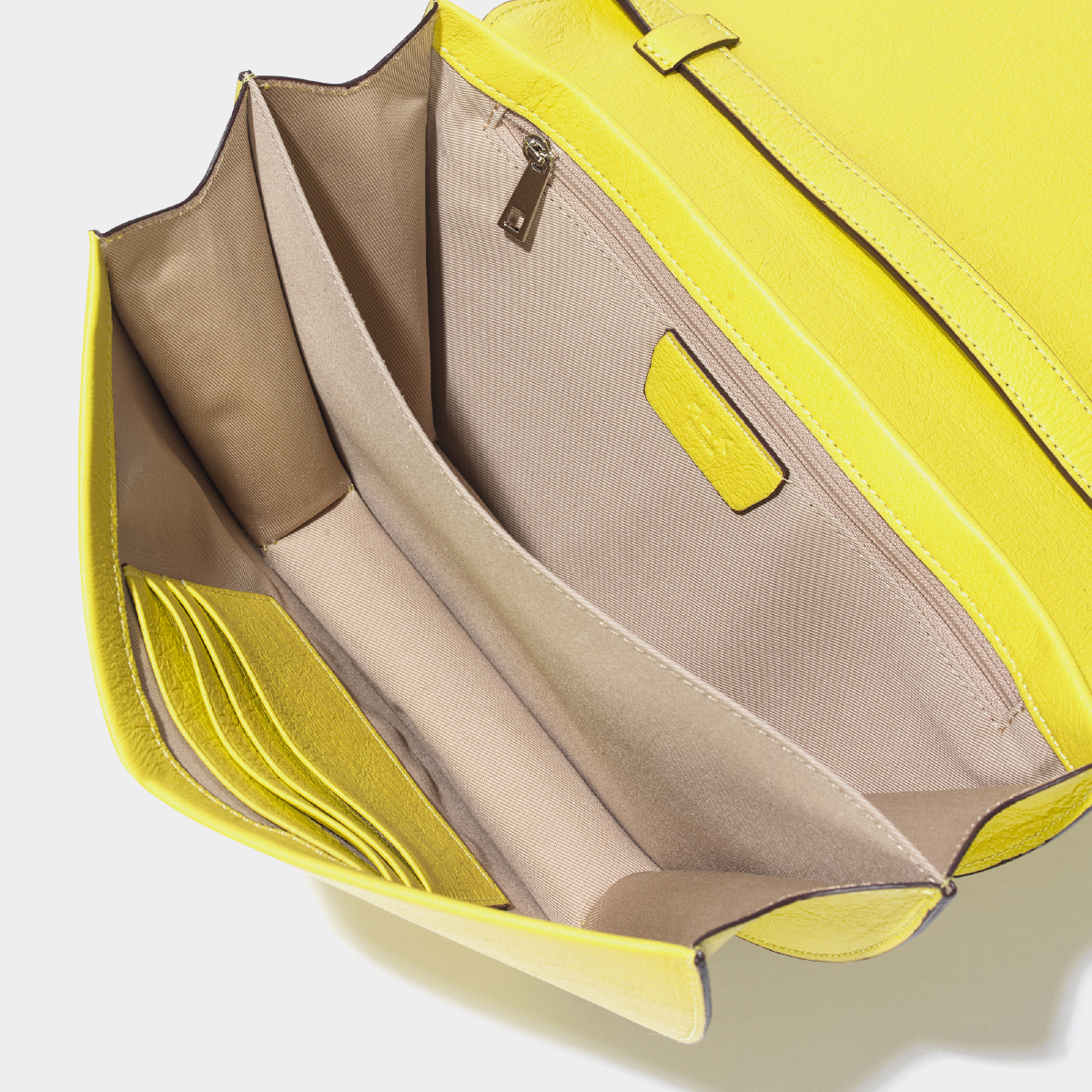 반달 숄더백/Bandal Shoulder Bag [Lemon Yellow] - 상세 이미지 5