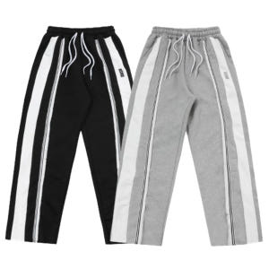 비스트모드 태슬팬츠 세미와이드 트레이닝 남자 헬스 긴바지 짐웨어 오버핏 ... 착용 후기 | 사이즈/핏 총정리 - 상품 이미지 2