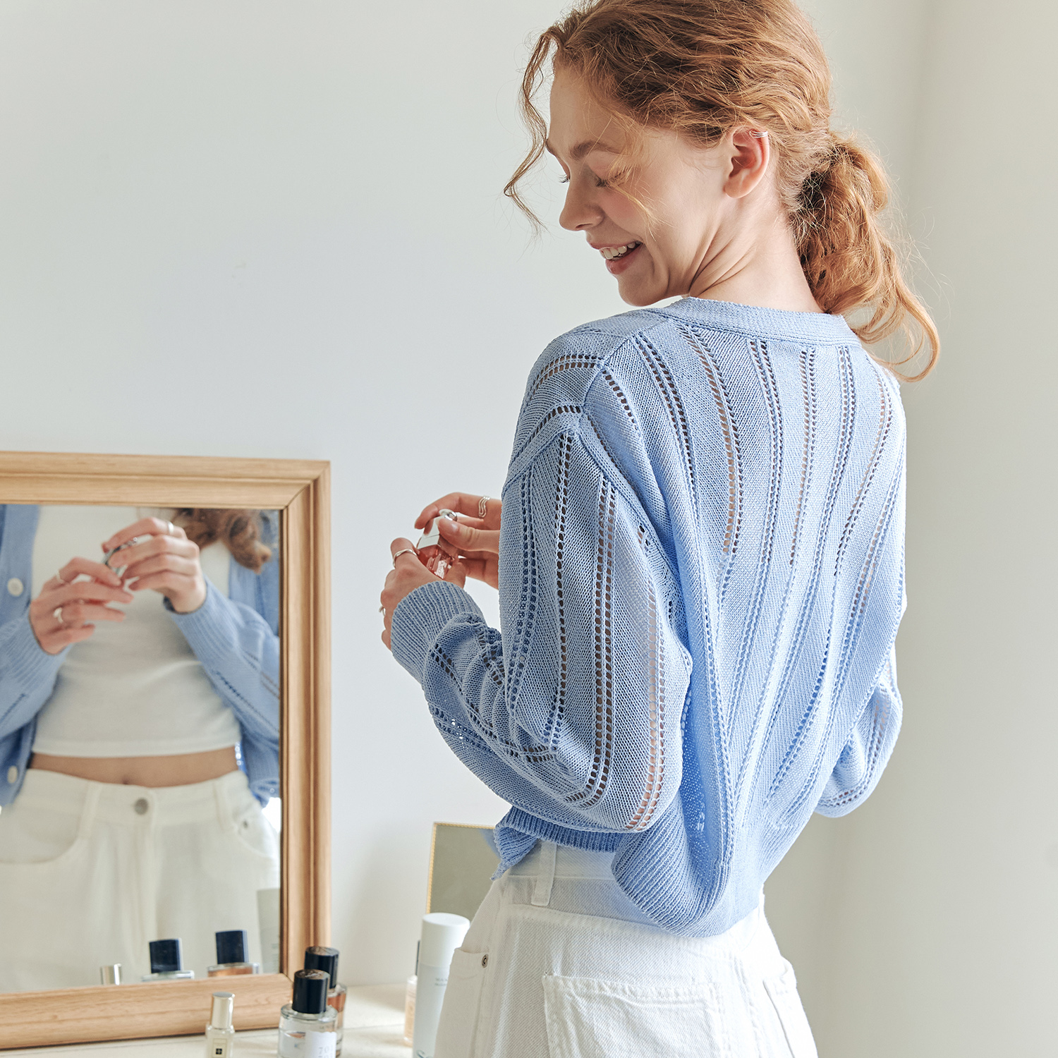 [제로스트릿][2컬러] 샤인 썸머 가디건 SHINE SUMMER CARDIGAN