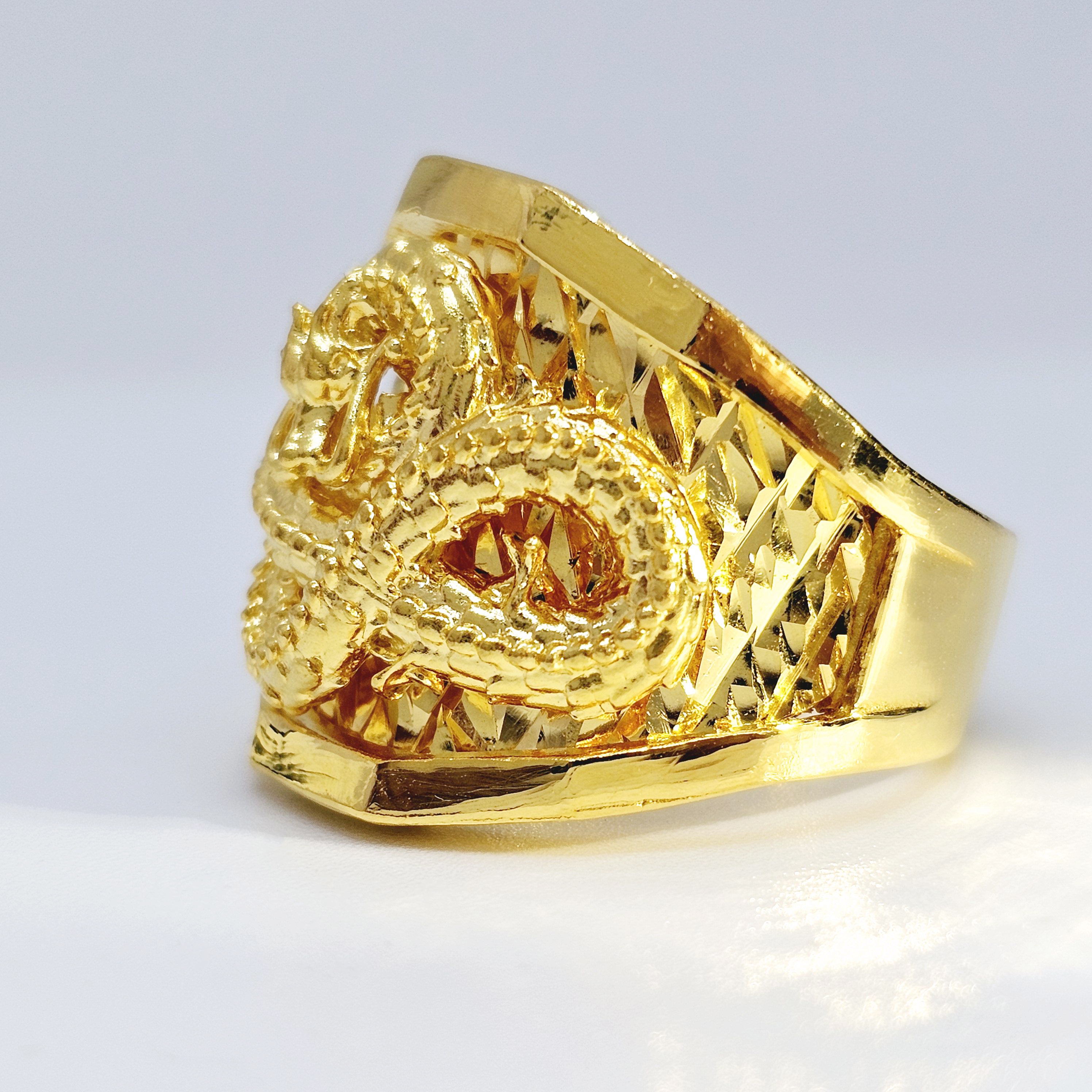 24k 금반지 용반지 남자 순금반지 - 상세 이미지 2