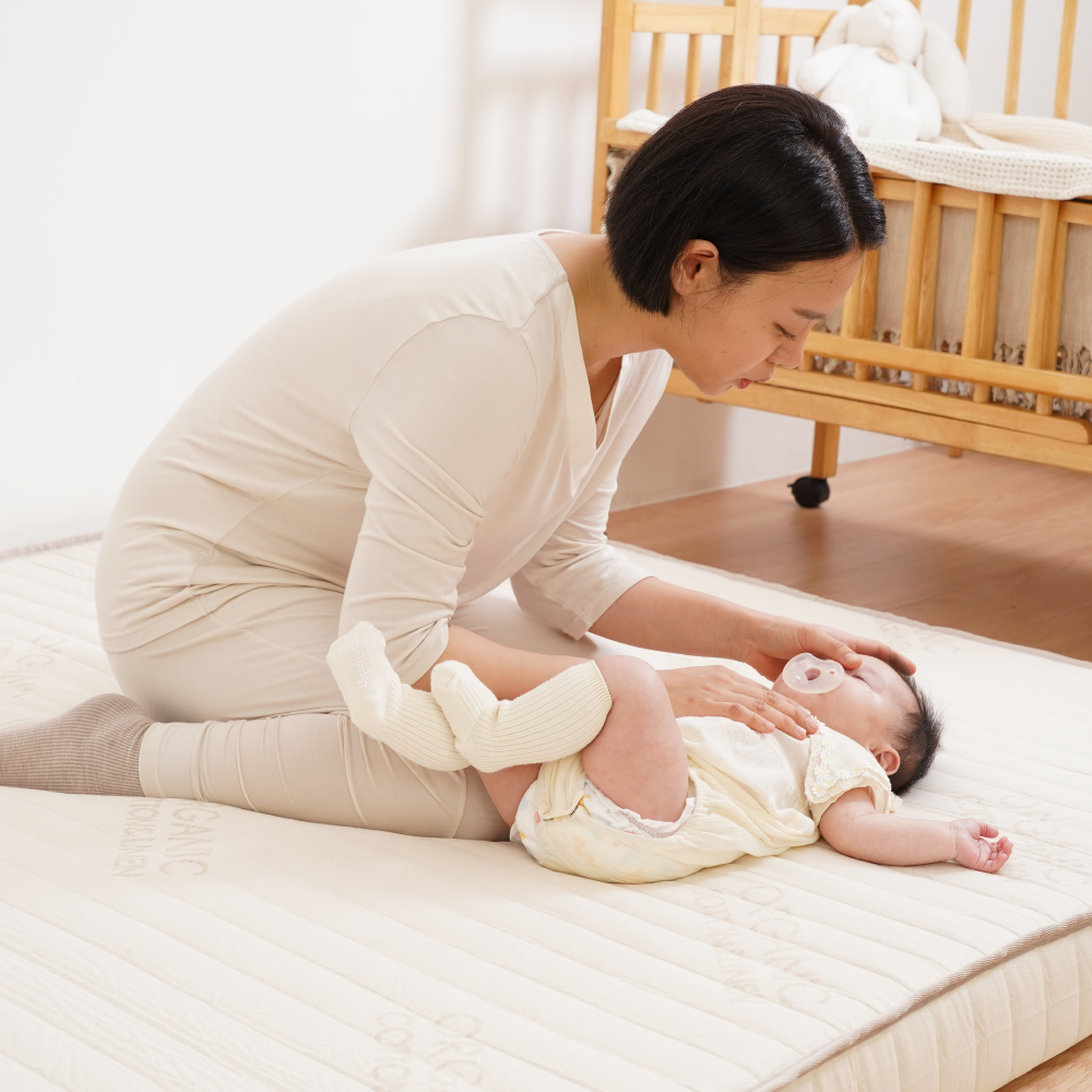 삼분의일 육아토퍼 임산부 허리통증 신생아토퍼 메모리폼 매트리스 퀸 - 상세 이미지 4