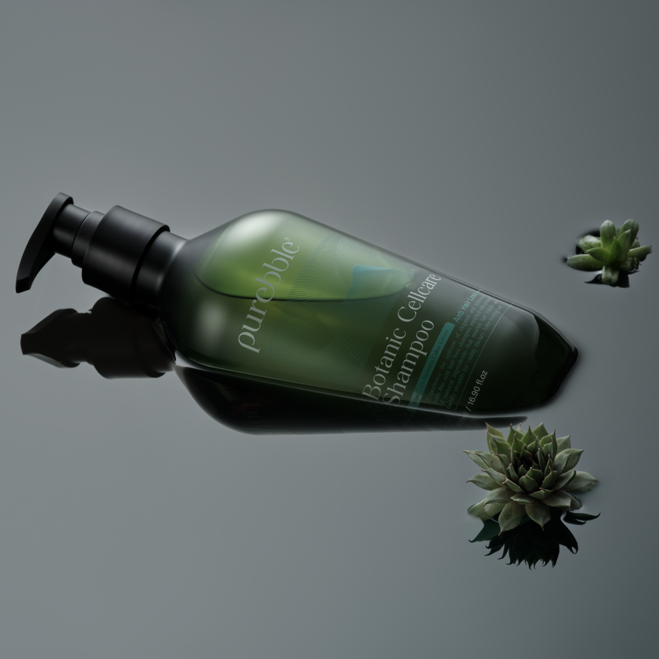 퓨어블 보타닉 셀케어 안티헤어로스 약산성 탈모샴푸 500ml 1개 - 상세 이미지 4