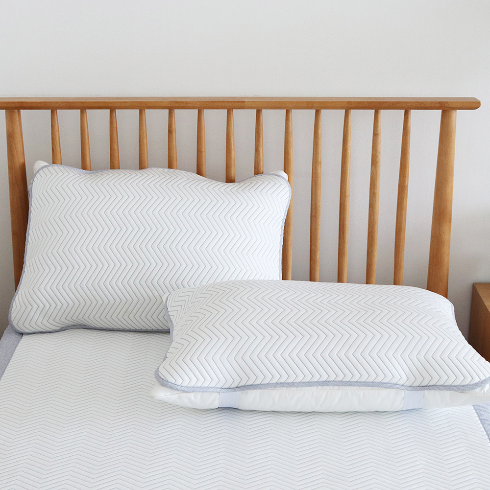 듀라론 냉감패드 매트리스 침대 패드 고정밴드 휴비스 여름 쿨매트 국내생산 SS Q