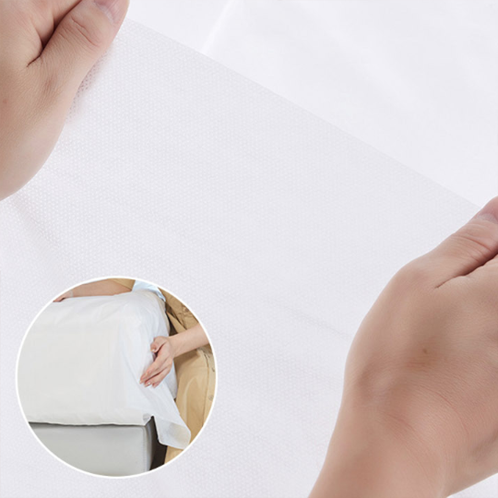 일회용 침대 커버 싱글 더블 시트 병원 휴대용 여행 호텔 펜션 병원용 위생 캠핑 마사지