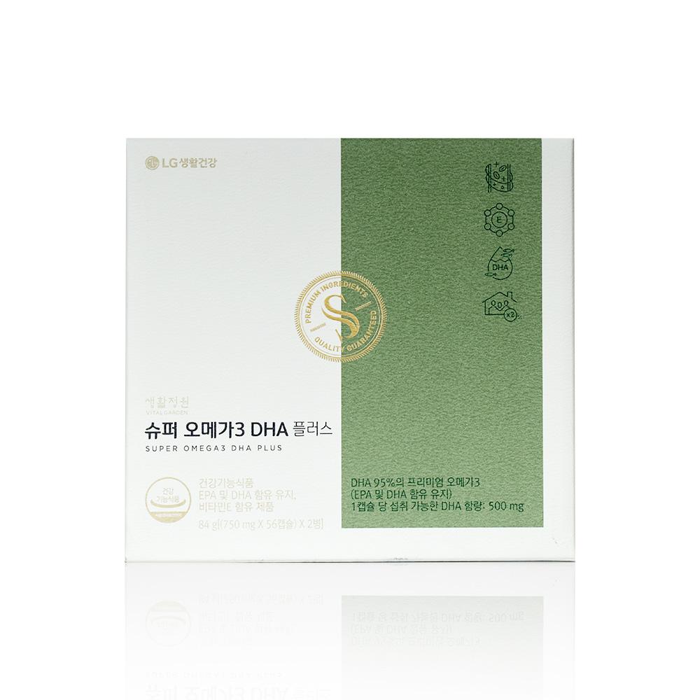 생활정원 슈퍼 오메가3 DHA 플러스 16주분 더블기획 : CoScOs코스코스