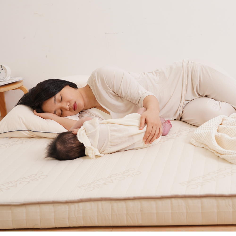 삼분의일 육아토퍼 임산부 허리통증 신생아토퍼 메모리폼 매트리스 퀸 - 상세 이미지 3